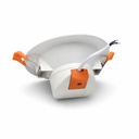 EMPOTRABLE DOWNLIGHT LED "ODAV" BLANCO 12W 1090lm Ø122 AIMUR 9522