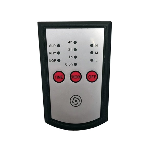 VENTILADOR INDUSTRIAL METAL NEGRO Ø81 200W C/MANDO