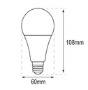 BOMBILLA LED Α60 6,5W E27 175-265V "PRO"