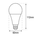 BOMBILLA LED Α60 9,5W E27 175-265V "PRO"