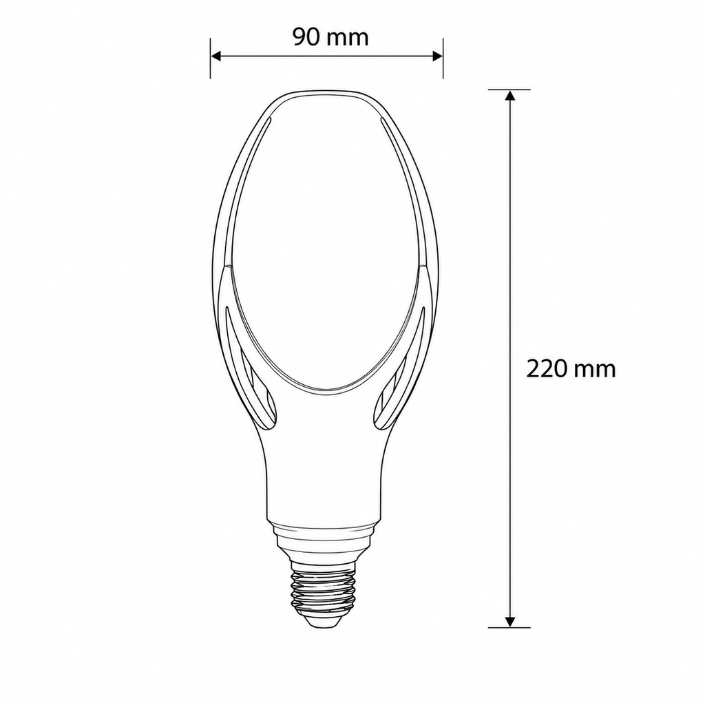 BOMBILLA LED SMD MAGNOLIA 30W E27 180-265V "PLUS"