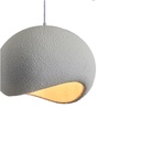 LÁMPARA DE TECHO COLGANTE DE POLIESTERINO 1xE27 Ø400X1810mm ARTE ILLUMINA AEONIC