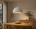 LÁMPARA DE TECHO COLGANTE DE POLIESTERINO 1xE27 Ø500X1810mm ARTE ILLUMINA AEONIC