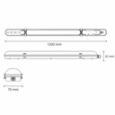 PANTALLA ESTANCA 1,20m 36W LED IP65 3CCT PRO