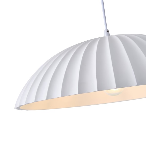LÁMPARA COLGANTE GESSO 1xE27 MAX 15W 500x500x130mm BLANCO ARTE ILLUMINA CALCO