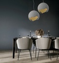 LÁMPARA DE TECHO COLGANTE POLIESTER E27 400x1800mm ARTE ILLUMINA ELIO