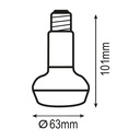 BOMBILLA LED R63 10W Ε27 6500K 220-240V