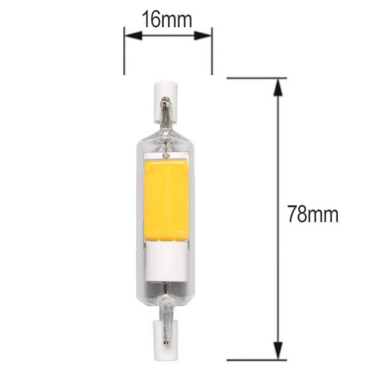 LAMPARA LED R7S 78mm 4,2W 4000K 220-240V