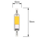 LAMPARA LED R7S 78mm 4,2W 4000K 220-240V