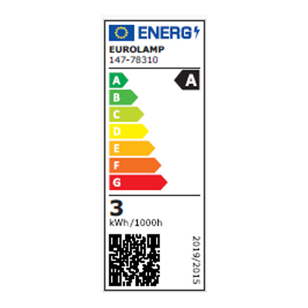 BOMBILLA A60 ESTANDAR FILAMENTO 2,5W 525lm E27 3000K CLARO