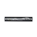 LÁMPARA COLGANTE ALUMINIO LED 21W 1260lm 3000K 1200x1200mm NEGRO-ORO ARTE ILLUMINA LUIS