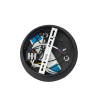 LÁMPARA DE TECHO COLGANTE ALUMINIO LED 43W 2580lm 3000K Ø630xΗ1500mm NEGRO-MARRÓN ARTE ILLUMINA VELAS
