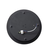 LÁMPARA COLGANTE LED 50W 3000lm 3000K Ø800x1200mm NEGRO ARTE ILLUMINA CAMPANELLE