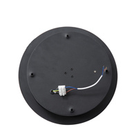 LÁMPARA COLGANTE LED 90W 5400lm 3000K Ø1000x1200mm NEGRO ARTE ILLUMINA CAMPANELLE