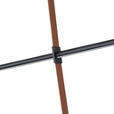 LÁMPARA DE TECHO COLGANTE METAL LED 3x20W 3660lm 3000K 1400x60x1200mm NEGRO ARTE ILLUMINA LINEA