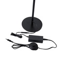 LÁMPARA DE PIE METAL LIGERA ED 23W 1380lm 3000K 180x1600mm NEGRO ARTE ILLUMINA LINEA