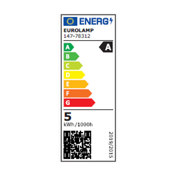 BOMBILLA A60 ESTANDAR FILAMENTO 5W 1055lm E27 3000K CLARO