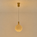 LÁMPARA COLGANTE BOLA "PERFORATO" LED 6.3W 648lm 3000K Ø200x1388mm ARTE ILLUMINA