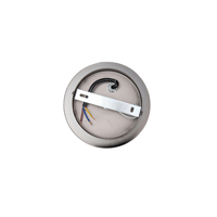 LÁMPARA DE TECHO COLGANTE METAL-VIDRIO 8xΕ14 Μax 8W Ø420x1500mm NEGRO ARTE ILLUMINA MIRA