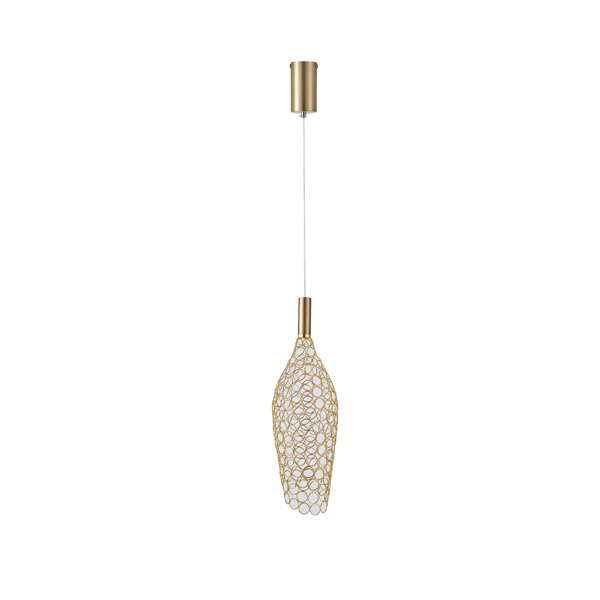 LÁMPARA DE TECHO COLGANTE METAL LED 6.3W 648lm Ø164x1774mm ARTE ILLUMINA PERFORATO