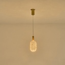 LÁMPARA DE TECHO COLGANTE LED 6.3W 648lm 3000K Ø130x1588mm ARTE ILLUMINA PERFORATO