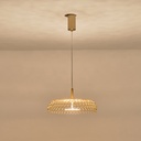 LÁMPARA DE TECHO COLGANTE LED 10W 1080lm 3000K Ø350x1390mm ARTE ILLUMINA PERFORATO