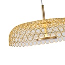 LÁMPARA DE TECHO COLGANTE LED 10W 1080lm 3000K Ø350x1390mm ARTE ILLUMINA PERFORATO