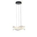 LÁMPARA COLGANTE ACRÍLICAS REDONDA LED 34W 3024lm 3000K Ø340mm NEGRO ARTE ILLUMINA FIRENZE