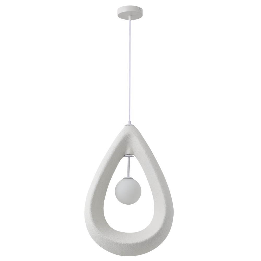 LÁMPARA DE TECHO COLGANTE DE POLIESTIRENO 330x200mm ARTE ILLUMINA DROPA