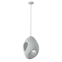 LÁMPARA DE TECHO COLGANTE DE POLIESTERINO E27 290x290x410mm ARTE ILLUMINA ALBA