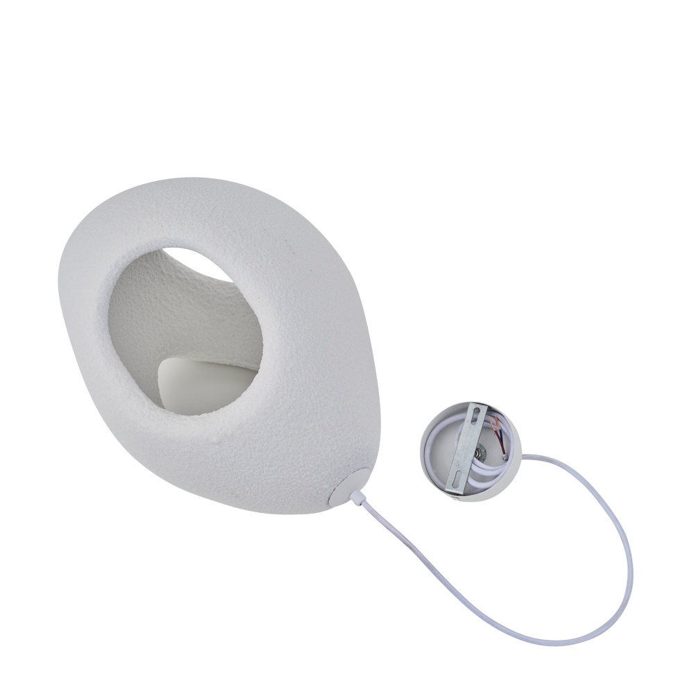 LÁMPARA DE TECHO COLGANTE DE POLIESTERINO E27 290x290x410mm ARTE ILLUMINA ALBA