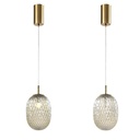 LÁMPARA DE TECHO COLGANTE CRISTAL 1xE27 MÁX. 15W 150x230mm ARTE ILLUMINA CANDY