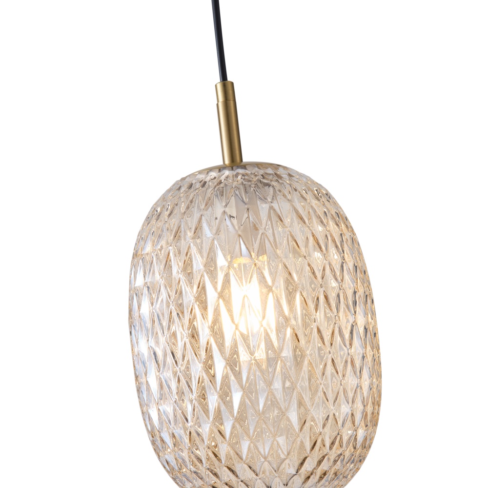 LÁMPARA DE TECHO COLGANTE CRISTAL 1xE27 MÁX. 15W 150x230mm ARTE ILLUMINA CANDY