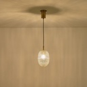LÁMPARA DE TECHO COLGANTE CRISTAL 1xE27 MÁX. 15W 150x230mm ARTE ILLUMINA CANDY