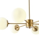 LÁMPARA DE TECHO COLGANTE 6xE27 MÁX. 15W 720x730mm BLANCO ARTE ILLUMINA PUFF