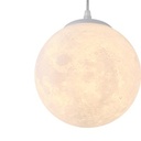 LÁMPARA DE TECHO COLGANTE DE METAL 1xE27 MAX 15W 200x1270mm BLANCO ARTE ILLUMINA SELINI