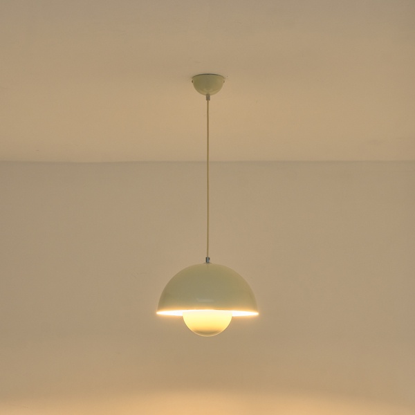 LÁMPARA DE TECHO COLGANTE DE METAL 1ΧE27 MAX40W Ø300mm ARTE ILLUMINA JARDEN