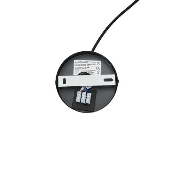 LÁMPARA DE TECHO COLGANTE PAMPAS 1xE27 MÁX. 15W 250x1260mm NEGRO ARTE ILLUMINA AENON