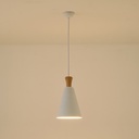 LÁMPARA COLGANTE METAL 1xE27 MAX 15W 200x1380mm GRIS ARTE ILLUMINA OPACO
