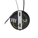 LÁMPARA DE TECHO COLGANTE METAL SINGLE LUZ 1XE27 MAX 15W Ø340X1520mm NEGRO ARTE ILLUMINA AIRY