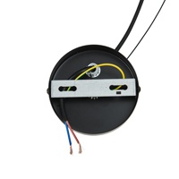 LÁMPARA DE TECHO COLGANTE METAL 1xE27 MAX 15W Ø450x1520mm NEGRO ARTE ILLUMINA AIRY