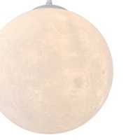 LÁMPARA DE TECHO COLGANTE DE METAL 1xE27 MAX 15W 300x1370mm BLANCO ARTE ILLUMINA SELINI