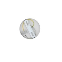 LÁMPARA DE TECHO COLGANTE DE METAL 1xE27 MAX 15W 300x1370mm BLANCO ARTE ILLUMINA SELINI