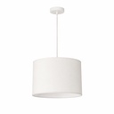 LÁMPARA DE TECHO COLGANTE TELA 1xE27 MÁX 15W Ø380Χ240mm ARTE ILLUMINA SOHO