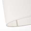 LÁMPARA DE TECHO COLGANTE TELA 1xE27 MÁX 15W Ø380Χ240mm ARTE ILLUMINA SOHO