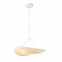LÁMPARA DE TECHO COLGANTE  LED 9W 405Lm 3000K Ø400mm BLANCO ARTE ILLUMINA NEFI
