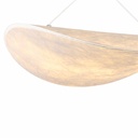 LÁMPARA DE TECHO COLGANTE  LED 9W 405Lm 3000K Ø400mm BLANCO ARTE ILLUMINA NEFI