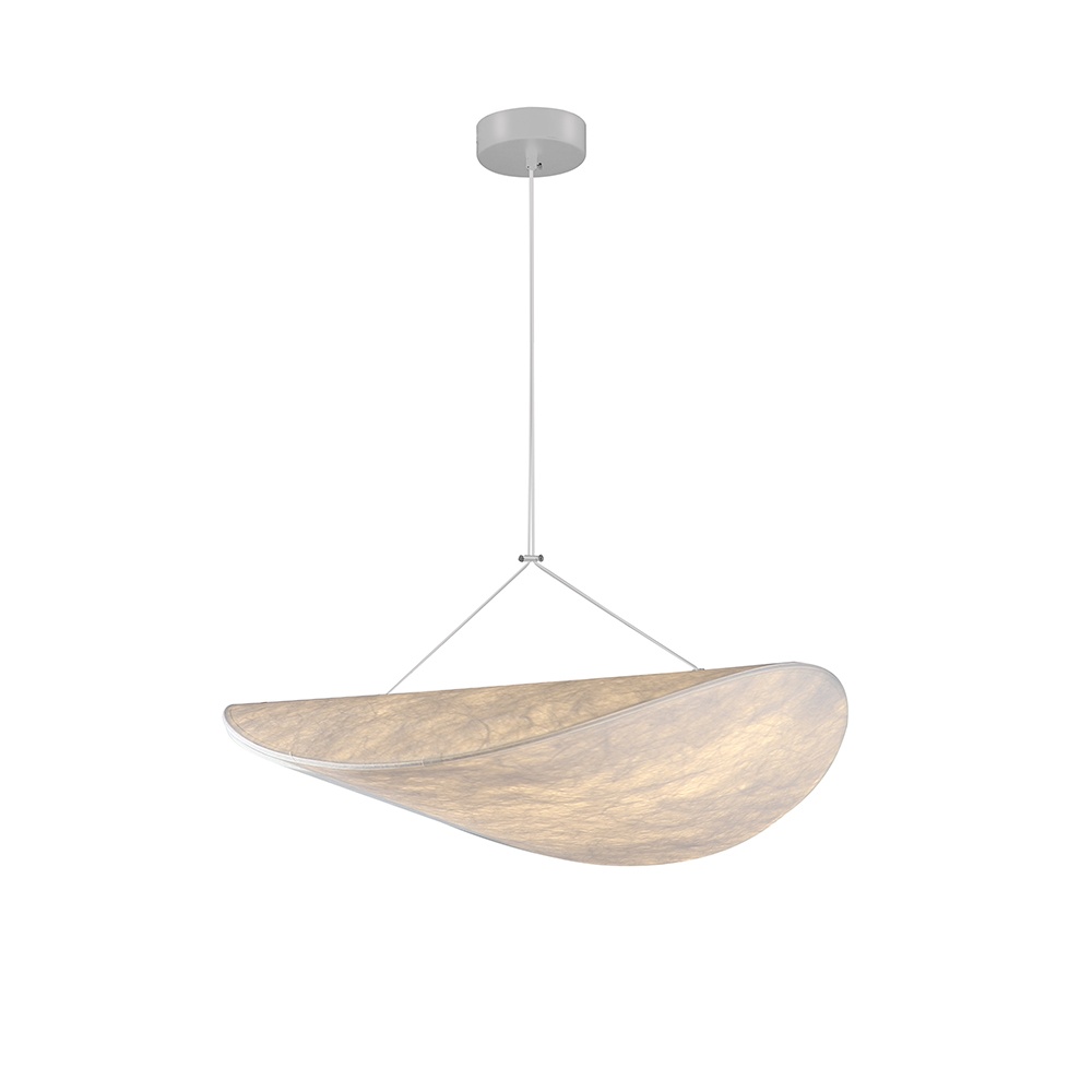 LÁMPARA DE TECHO COLGANTE LED 12W 540lm 3000K Ø500mm BLANCO ARTE ILLUMINA NEFI