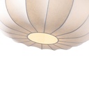 LÁMPARA DE TECHO COLGANTE TYVEK - METAL 1xE27, MÁX. 15W, D400X165mm, BLANCO, ARTE ILLUMINA POMPIA