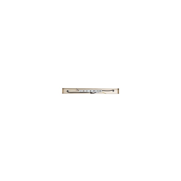 LÁMPARA DE TECHO COLGANTE DE TELA  3xE14 MAX 15W 570x130x1000mm ARTE ILLUMINA VERONA